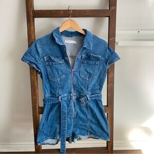 Y2K Denim Romper